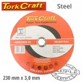 CUTTING DISC INDUSTRIAL METAL 230 X 3.0 X 22.2 MM