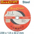 CUTTING DISC INDUSTRIAL METAL 230 X 1.8 X 22.2 MM