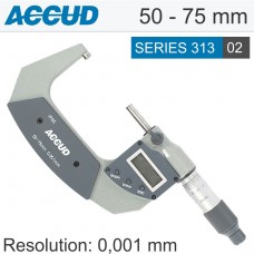DIG. OUTSIDE MICROMETER 50-75MM 0.004MM ACC. IP65 0.001MM RES.