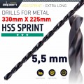 HSS DRILL BIT 5.5MM 330X225MM EXTRA LONG