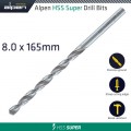 HSS DRILL BIT LONG 8 X 165MM BULK