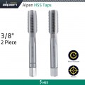 HSS HAND TAP SET IMPERIAL  G 3/8' POUCHED