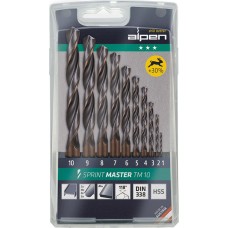 ALPEN SPRINT MASTER TM10 10-PCS 1 -10 X 1MM SET