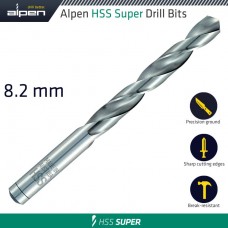 HSS SUPER DRILL BIT 8.2MM BULK