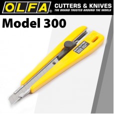 OLFA MODEL 300 SCREW LOCK  SNAP OFF KNIFE CUTTER
