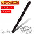 DRILL BIT HSS STANDARD 3.5MM 1/CARD