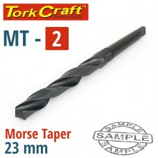 DRILL BIT HSS MORSE TAPER 23MM X MT2