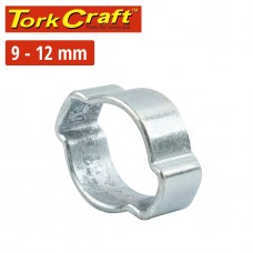 TORK CRAFT DOUBLE EAR CLAMP C/STEEL 9-12MM