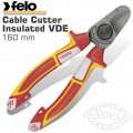 FELO CABLE CUTTER 160MM INSULATED VDE