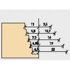 CUTTER - REBATE HW D31,7-NL12,7