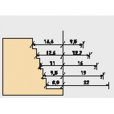 REVERSIBLE BLAD HW S8 D38-12