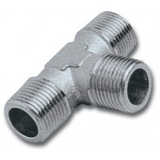 T CONNECTOR 1/4'MMM PACKAGED