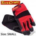 WORK GLOVE SMALL- ALL PURPOSE RED WITH TOUCH FINGER