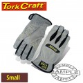 MECHANICS GLOVE SMALL SYNTHETIC LEATHER PALM SPANDEX BACK