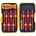 8PC SCREWDRIVER SET VDE INSULATED C/W STORAGE BOX