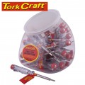 ELECTRIC TESTER  SCREWDRIVER 30 PCS PER CANDY JAR