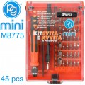 PRECISION SCREWDRIVER BIT SET 45PCS