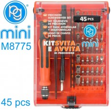 PRECISION SCREWDRIVER BIT SET 45PCS