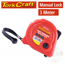 MEASURING TAPE M/LOCK 3M X 16MM PLASTIC CASING