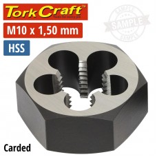 DIE HSS HEX 10X1.50MM 1'CARDED