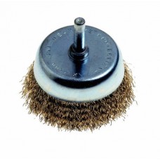 50 X 6MM BRASS WIRE CUP BRUSH
