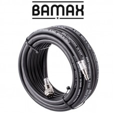 RUBBER AIR HOSE 10MMX10M W.QUICK COUPLERS