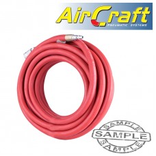RUBBER HOSE KIT 8MMX10M RED W/ARO COUPLER