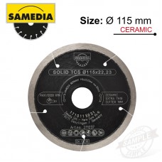 DIAMOND BLADE 115MM CONTINIOUS IND GENL. TILE THIN CUT SOLID TCS
