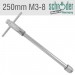 RATCHET TAP WRENCH 300MM M6-M12