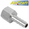 CONNECTOR HOSETAIL 1/4'X 8MM  2PACK