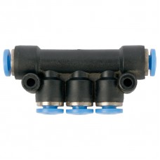 PU HOSE FITTING MANIFOLD 4MM-4MM