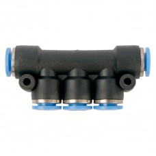 PU HOSE FITTING MANIFOLD 6MM-6MM