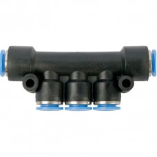 PU HOSE FITTING MANIFOLD 8MM-8MM