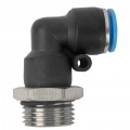 PU HOSE FITTING ELBOW W/O-RING 10MM-1/2M