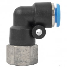 PU HOSE FITTING ELBOW 6MM-1/8 F