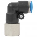 PU HOSE FITTING ELBOW 8MM-1/4 F