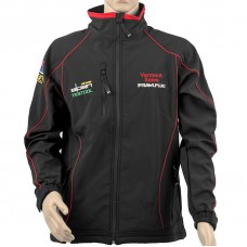 TORK CRAFT SOFT SHELL JACKET BLACK/RED SMALL