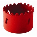 HOLE SAW CARBIDE GRIT 54MM - RED