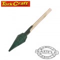 MINI RUBBER POLISHING POINT 6.4MM SHARP POINT 2.4MM SHANK