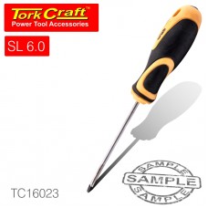 SCREWDRIVER SLOTTED 6 X 38MM