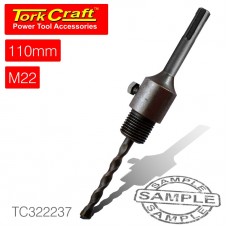 ADAPTOR SDS PLUS 110MMXM22 FOR TCT CORE BITS