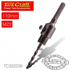 ADAPTOR HEX 110MMXM22 FOR TCT CORE BITS