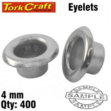 SPARE EYELETS 4MM X 400PC FOR TC4300