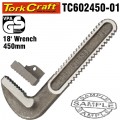 REPL. JAW SET PIPE WRENCH HEAVY DUTY 450MM