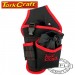 TOOL POUCH NYLON 4 POCKET WITH BELT CLIP & DRILL POUCH
