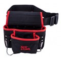 TOOL POUCH NYLON WITH BELT 8 POCKET + LOOPS