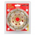 DIA. CUP WHEEL 115 X 22.23MM DBL ROW COLD PRESSED