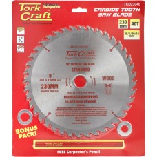 BLADE TCT 230 X 40T30/1/20/16 GENERAL PURPOSE COMBINATION