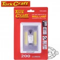 LIGHT SWITCH LED 200LM USE 3XAAA BAT TORK CRAFT