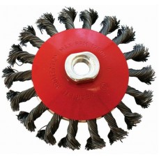 WIRE CUP BRUSH TWISTED BEVEL PLAIN 115MMXM14 BLISTER